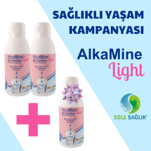 Alkamine Light Ph Damlası 3'Lü Set