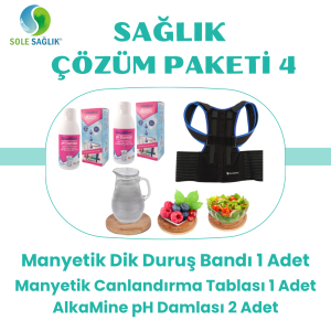 Manyetik Dik duruş destek paketi 4