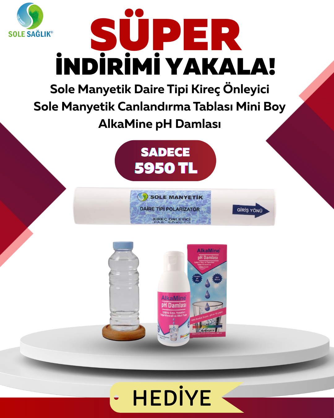 Manyetik-Su-Ve-Ph-Denge- Kampanya Paketi