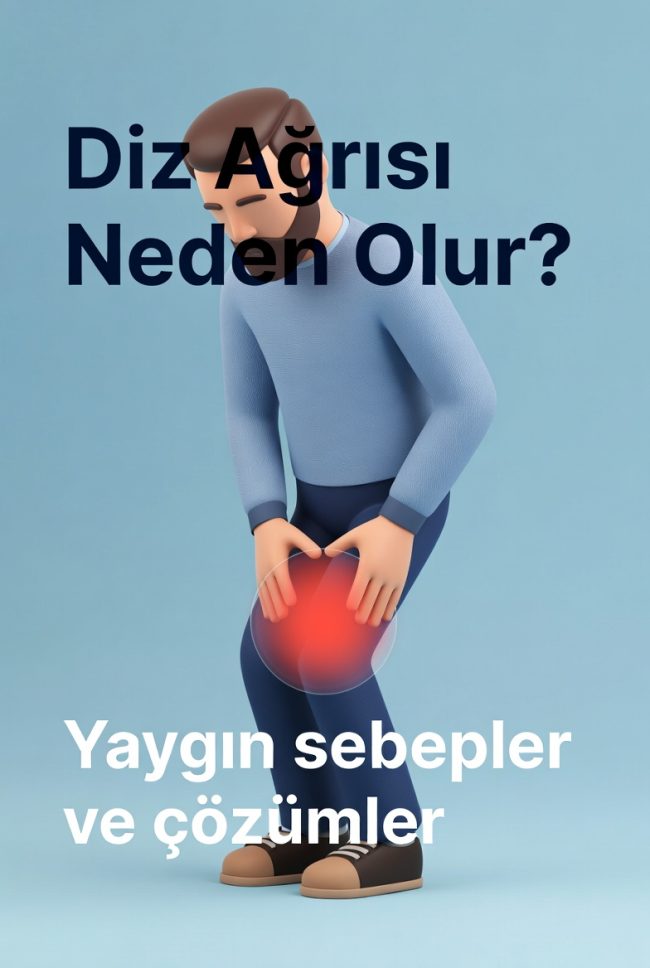 Diz ağrısı nedenleri diz ağrısı neden olur Dizini tutan kişi