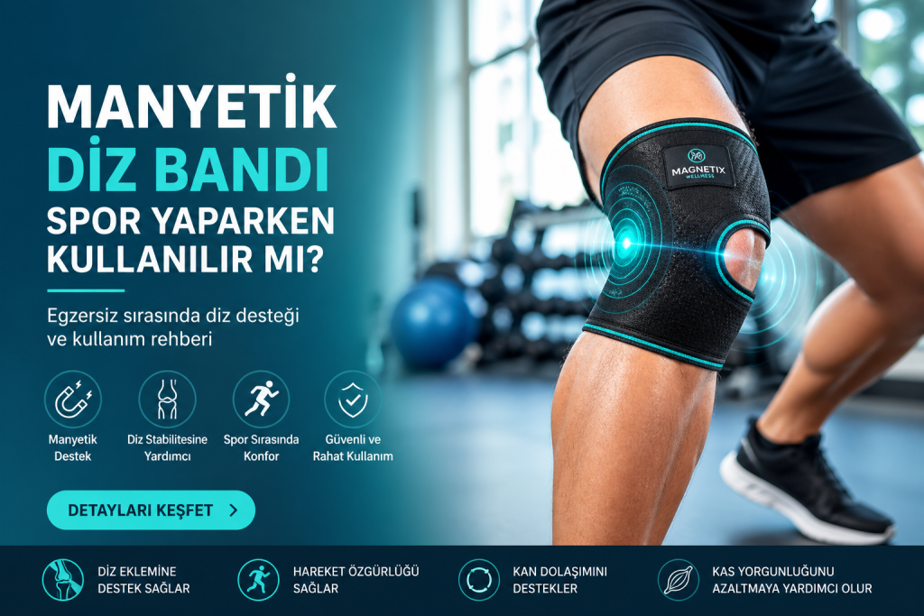 Manyetik Diz Bandı Spor Yaparken Kullanılır mı?