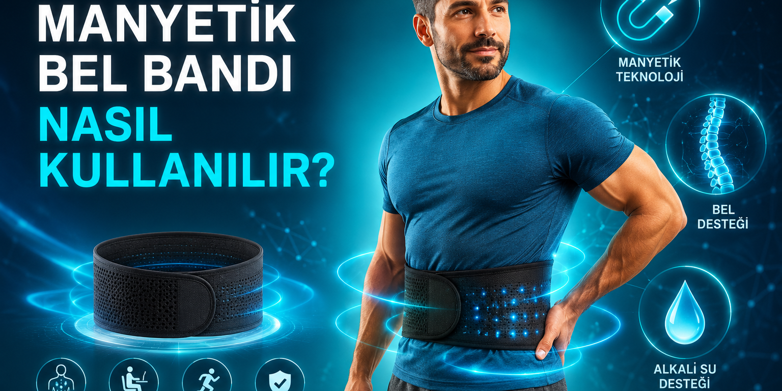 Manyetik Bel Bandı Günlük Kullanım Önerileri Manyetik bel Bandı nasıl Takılır?