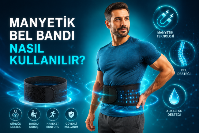 Manyetik Bel Bandı Günlük Kullanım Önerileri Manyetik bel Bandı nasıl Takılır?